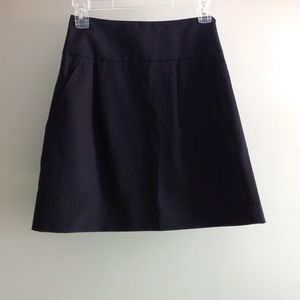 Theory black dress skirt