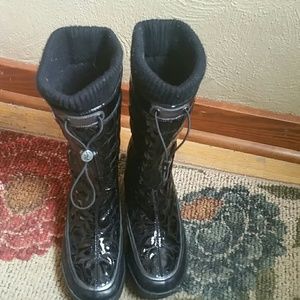 Coach winter boots