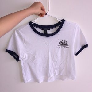 Small forever 21 croptop