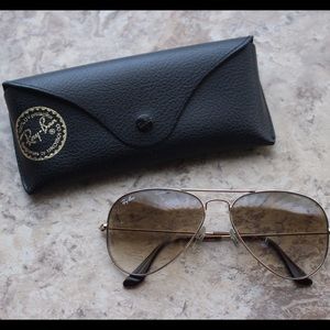 Ray•Ban Aviator Gradient Sunglasses