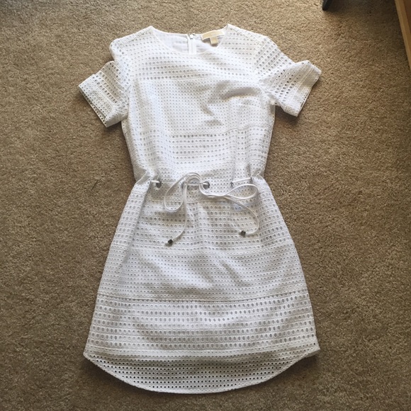 White Michael Kors dress!