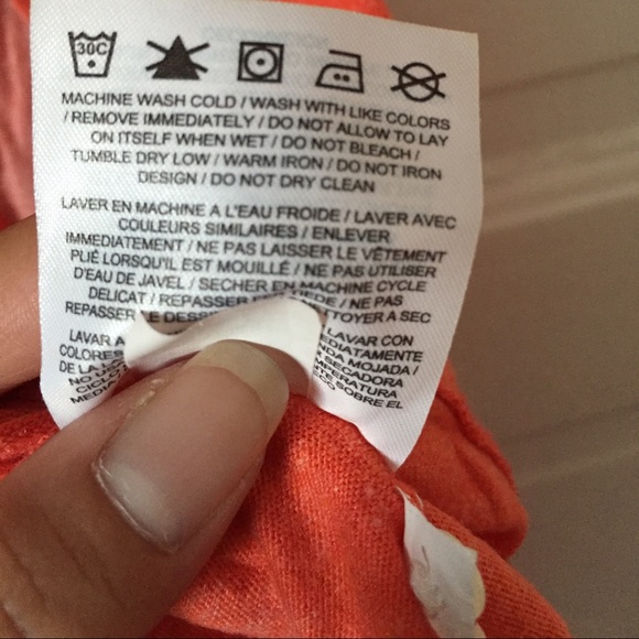 Orange Nike Logo Racerback Tank - Picture 4 of 4