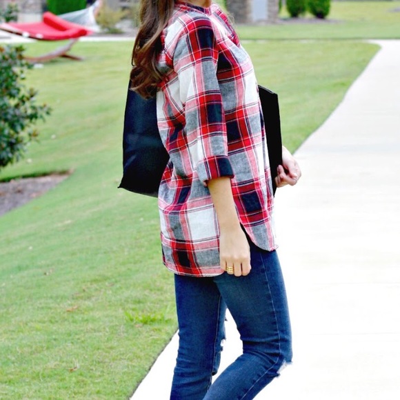 Plaid tunic - Picture 3 of 4