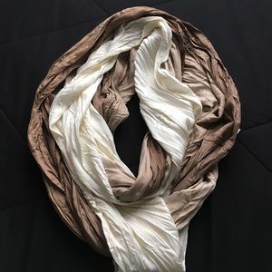 Brown ombré scarf