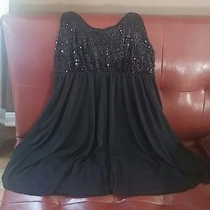 Black after prom dress