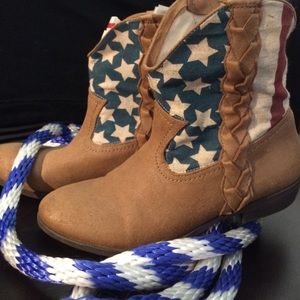 American Flag Cowgirl Boots