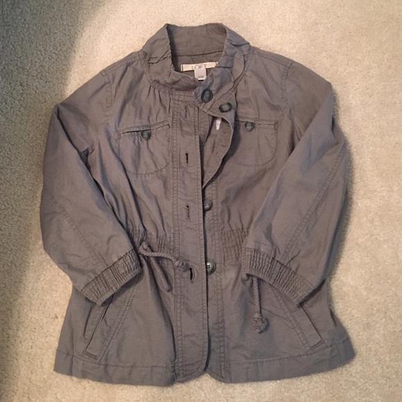 Gray Spring NWOT Loft jacket!