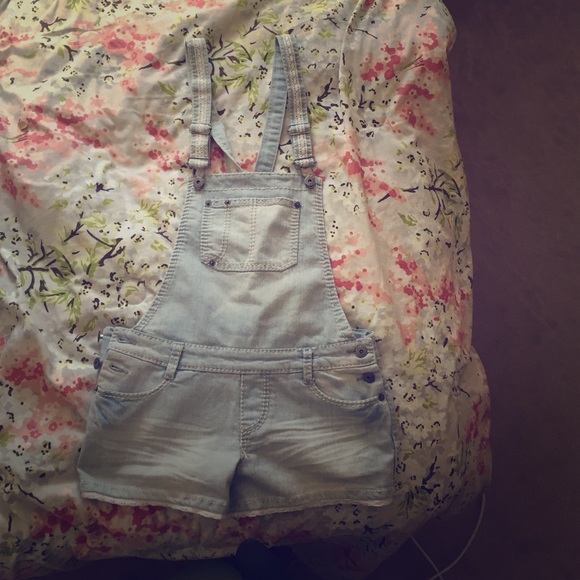 Mudd Overall Jean Shorts