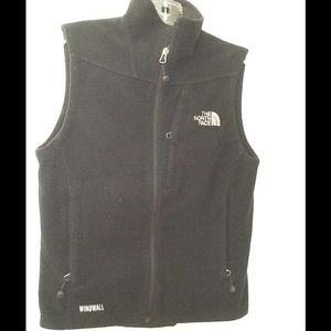 North Face fleece zip up vest.