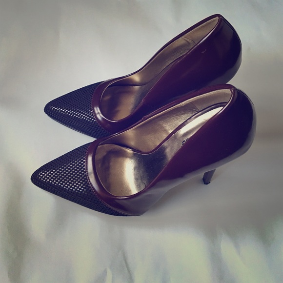 Burgundy heels