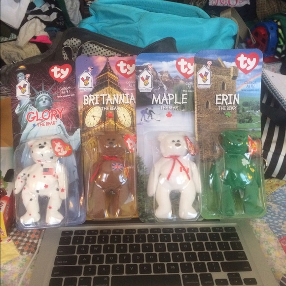 RARE collection of Beanie Babies