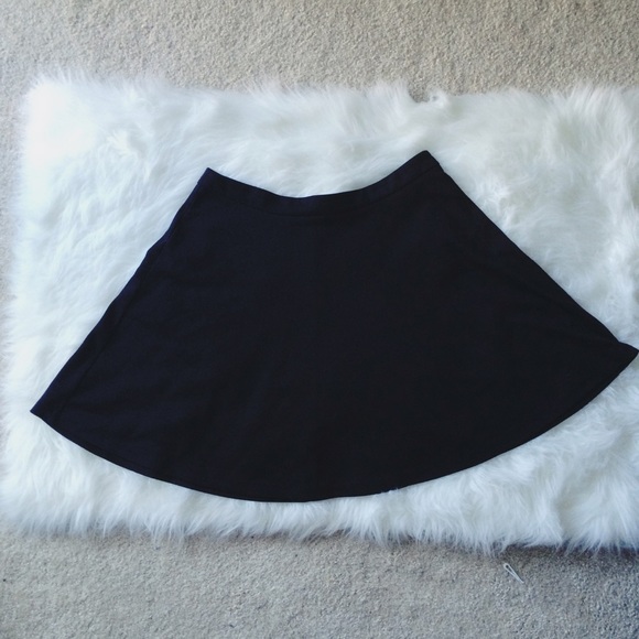 Black Circle Skirt