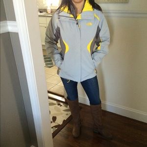 North Face jacket with matching fleece