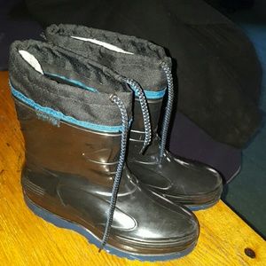 Rubber waterproof boots