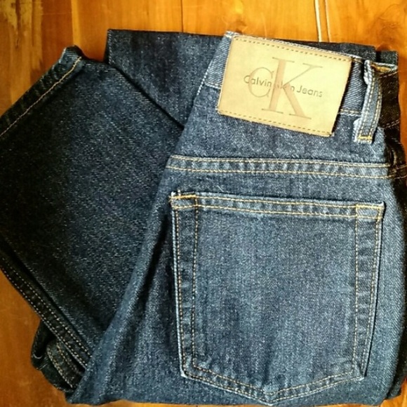 Calvin Klein high waisted jeans