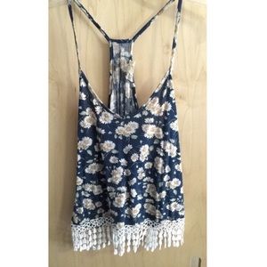LA HEARTS daisy tank top