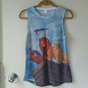 Lion King Sleeveless Top