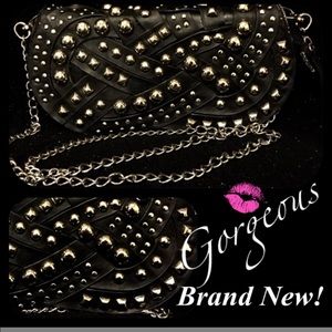 Cross body with Silver Studs