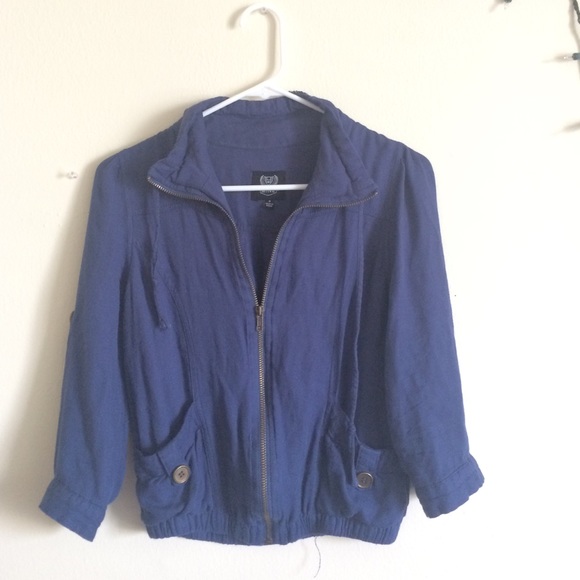 Light fabric bomber jacket - Picture 1 of 1