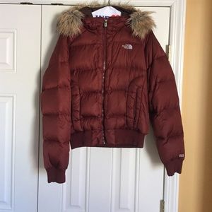 North Face jacket, used ,good condition, Bronze