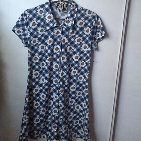 90s FLOWER DRESS