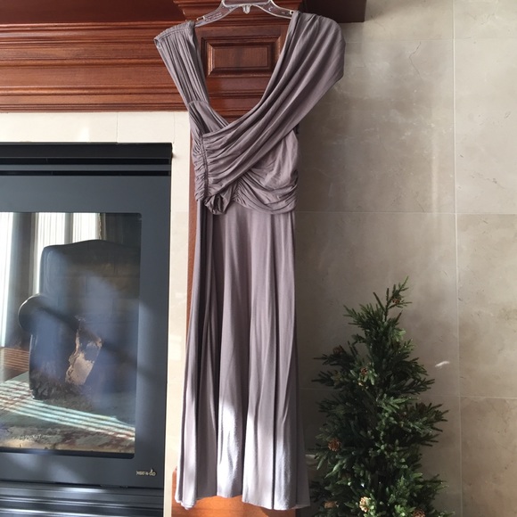 Gray summer dress