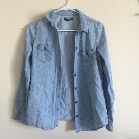 Old navy denim flannel - Picture 1 of 2
