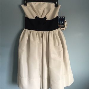 Behnaz Sarafpour for target White strapless dress