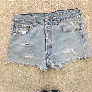 Levi jean shorts