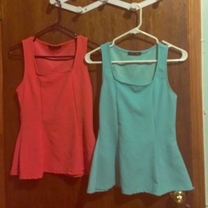 BUNDLE PEPLUM TOPS