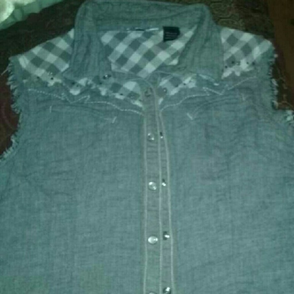 Miss Me Jeans shirt/vest