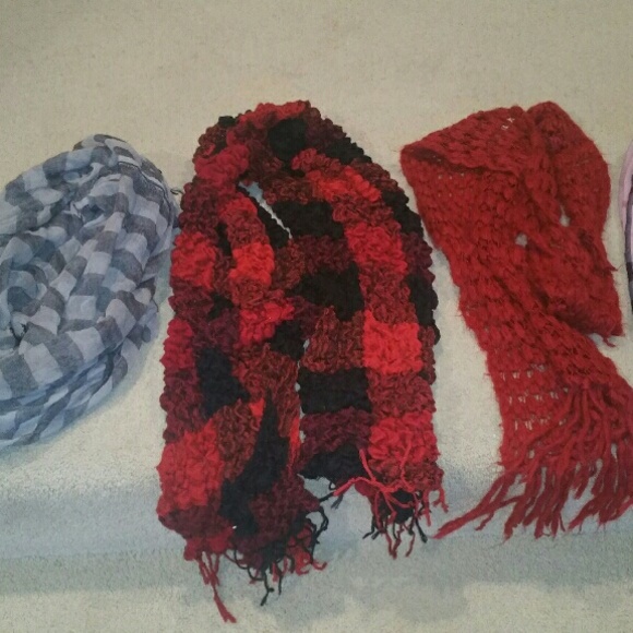 3 scarves