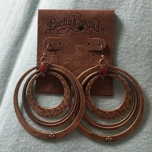 Lucky Brand Hoop Earrings