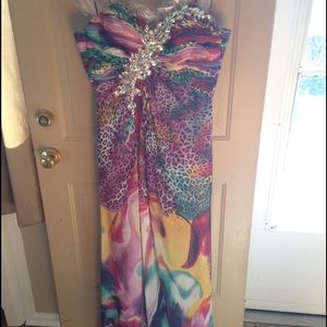 Tony Bowls Hi-Low Prom Dress