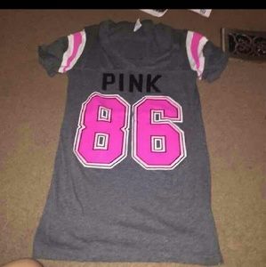 I.S.O Victoria Secret Pink jersey tee
