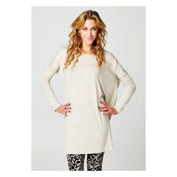 Cream Color Piko Tunic s/m NWT