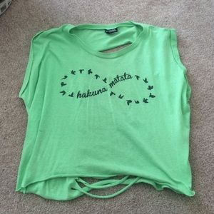 Flowy open back, Hakuna Matata