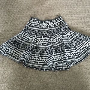 Tribal print skirt