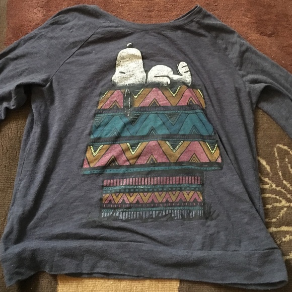 Snoopy long sleeve shirt