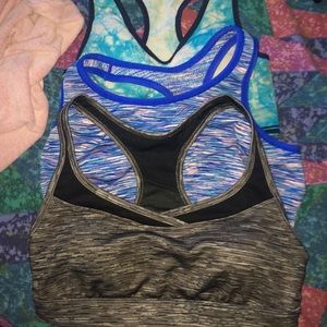 Lot of sports bras