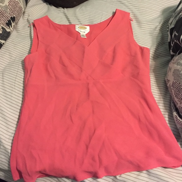 Salmon blouse