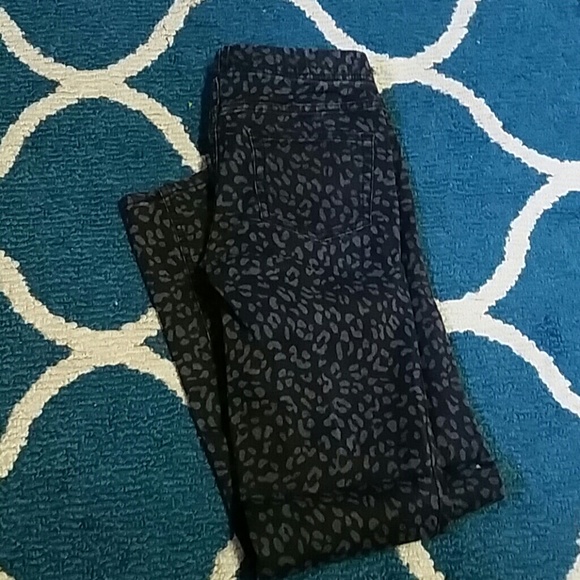 Leopard jeggings