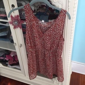 Francesca's sheer tank