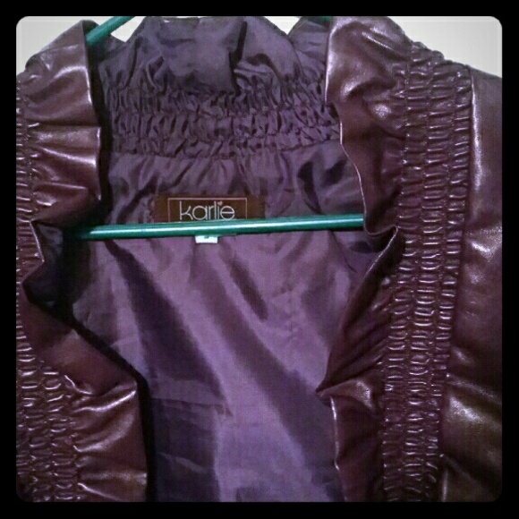 Plum jacket