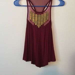 dressy red tank!