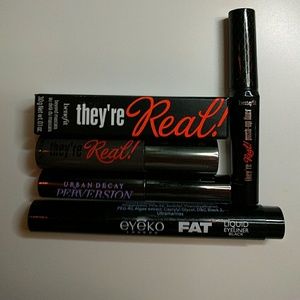 they're Real Mascara and Eyeliner bundle