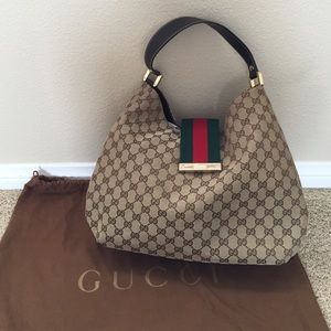 Authentic Gucci boho shoulder bag