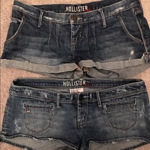 Hollister jean shorts