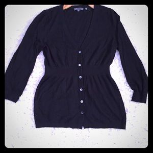 Vince black cashmere cardigan