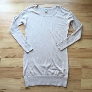 ❌SOLD❌ Long sleeve cream sweater dress, old navy.